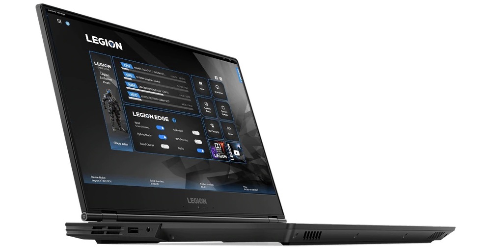 Notebook Lenovo Legion Y7000 černý