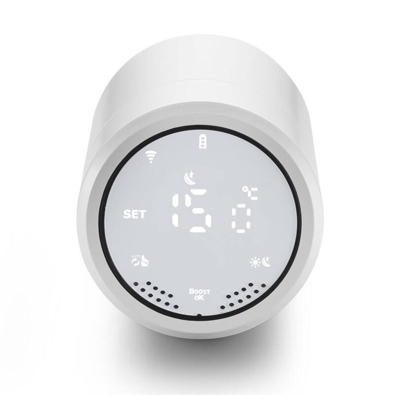 Bezdrátová termohlavice IMMAX NEO SMART 2x hlavice Zigbee + SMART NEO BRIDGE PRO v2, TUYA