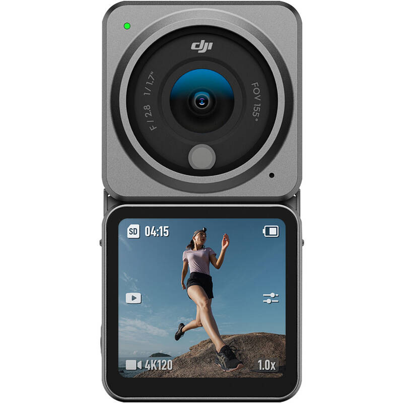 Outdoorová kamera DJI Action 2 Dual-Screen Combo 32GB šedá