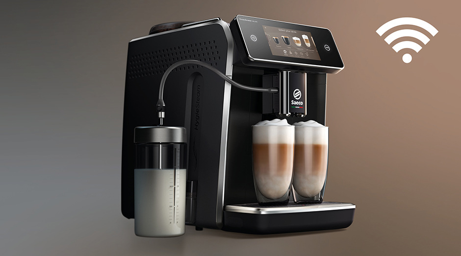 Automatický kávovar Saeco GranAroma Deluxe SM6680/00 černý Automatický kávovar Saeco GranAroma Deluxe SM6680/00 černý