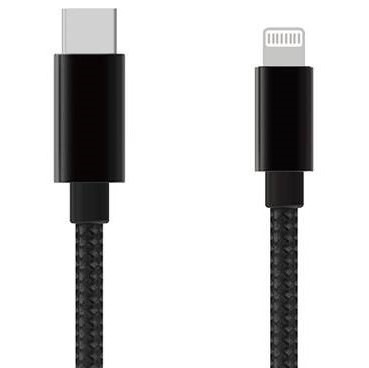 Kabel WG USB-C/Lightning, 50 cm černý