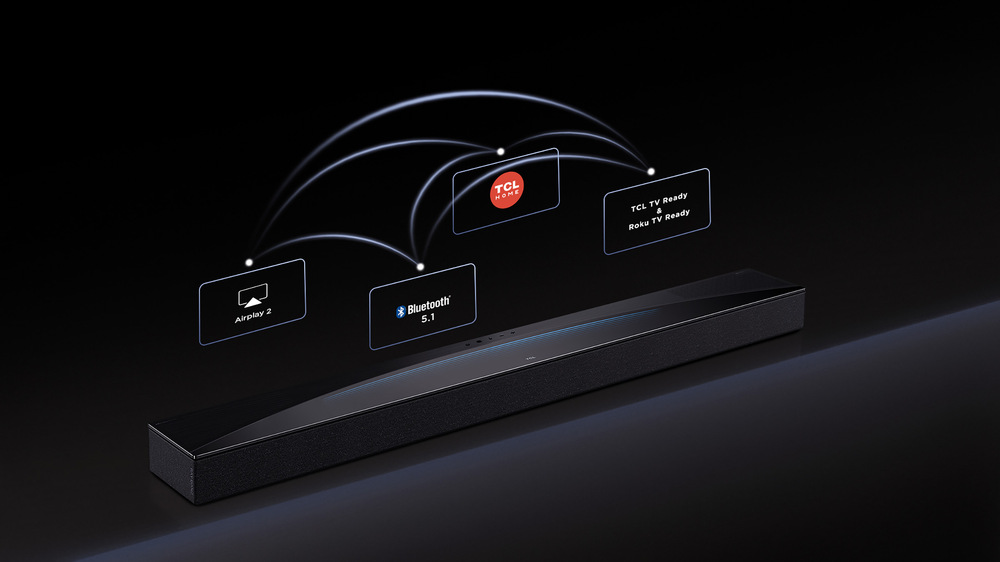 Soundbar TCL Q85H PRO černý Soundbar TCL Q85H PRO černý