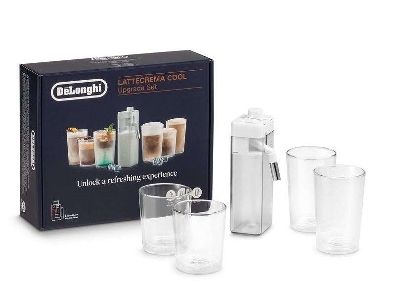 Sada příslušenství De'Longhi DLSC032 sklo Sada Lattecrema Cool Update De'Longhi DLSC032