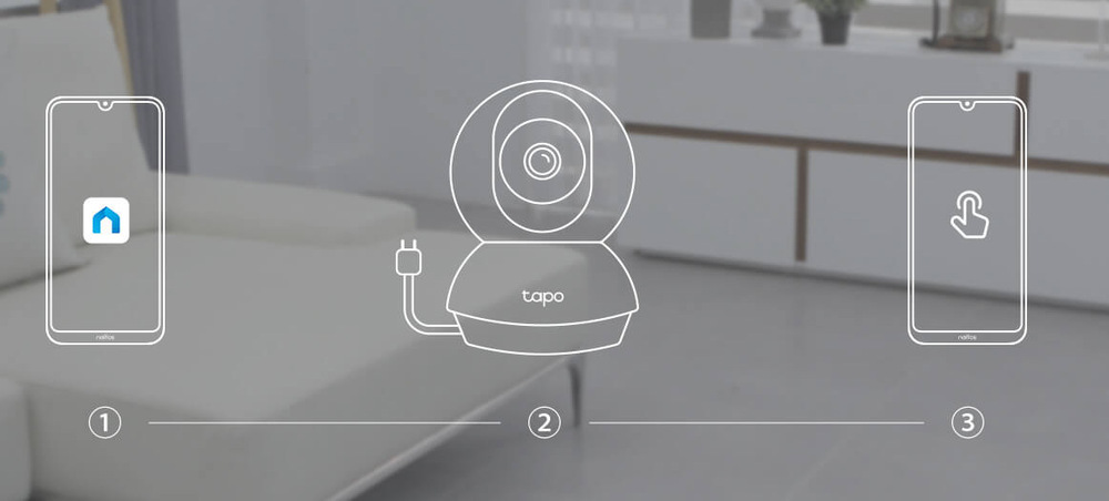 IP kamera TP-Link Tapo C210 bílá