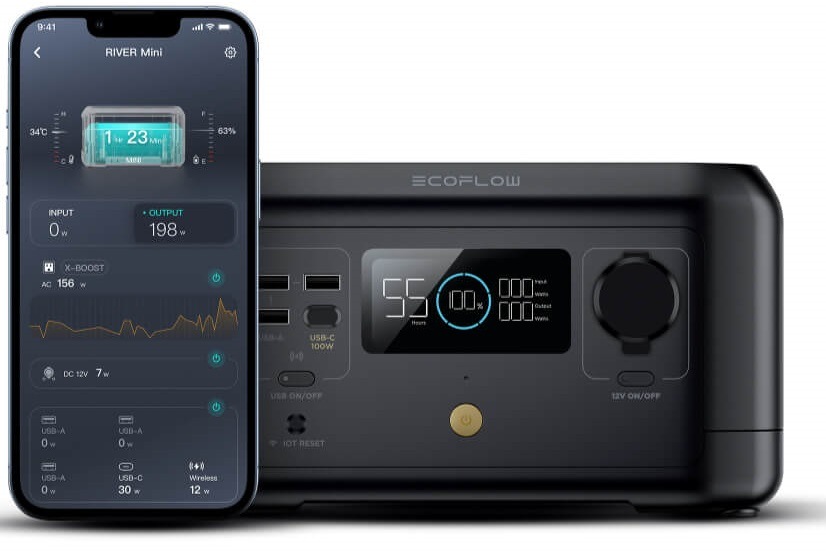 Nabíjecí stanice EcoFlow RIVER mini (Wireless) Nabíjecí stanice EcoFlow RIVER mini (Wireless)