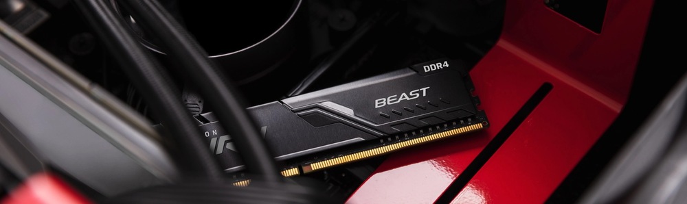 Operační paměť Kingston FURY Beast Black 32GB (2x16GB) DDR4 3200MHz CL16