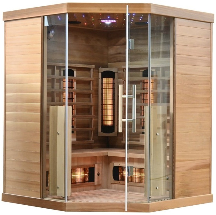 Infrasauna Belatrix Cedr Superior 3/4 Lux