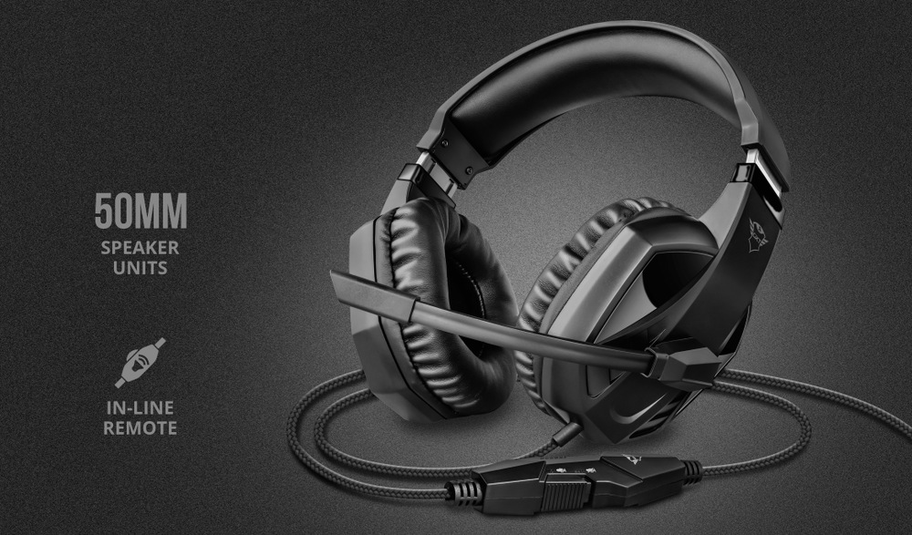 Headset Trust GXT412 Celaz černý