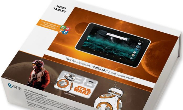 Dotykový tablet eStar Beauty HD 7 Wi-Fi 16 GB - Star Wars BB8 eStar Beauty HD 7 Wi-Fi, Star Wars