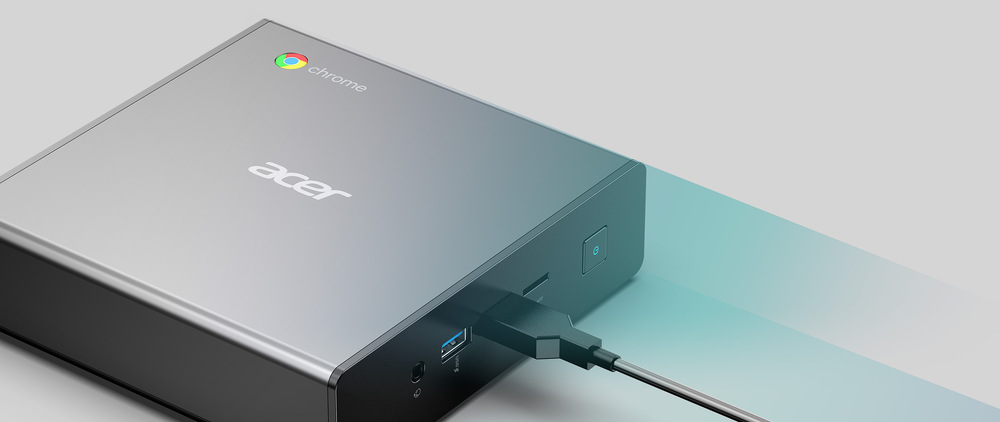 Stolní počítač Acer Chromebox CXI4 černý Acer Chromebox CXI4 (DG.E2DEC.006)
