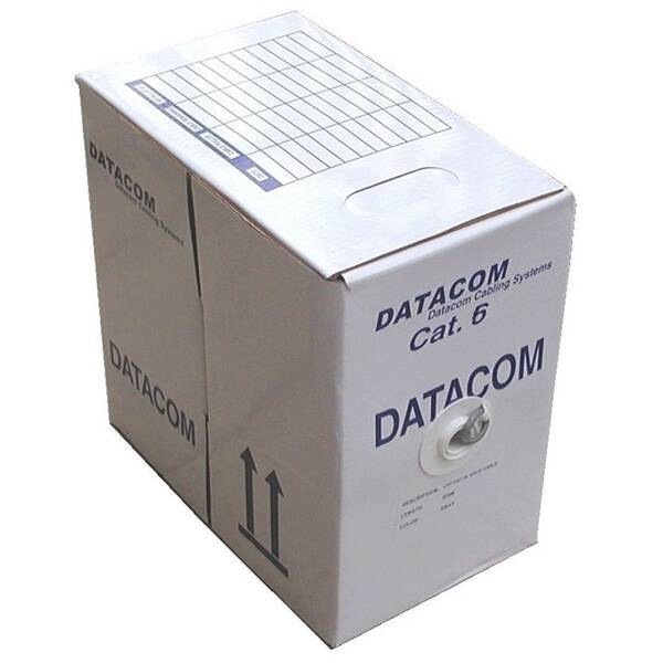 Kabel DATACOM UTP Cat.6, 305m (1175) šedý