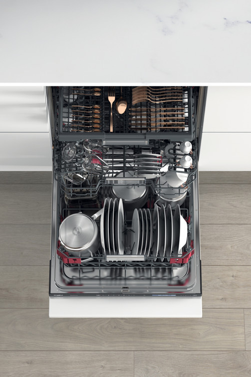 Myčka nádobí Whirlpool Supreme Clean WIO 3O540 PELG Myčka nádobí 60 Whirlpool WIO 3O540 PELG, vestavná, sklopné prvky