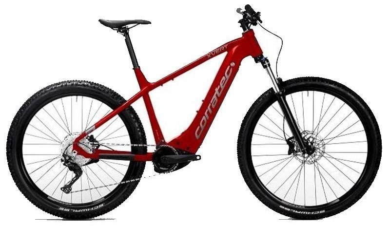 Elektrokolo Corratec X-VERT PRO TSE G49 červené Elektrokolo Corratec X-VERT PRO TSE G49 červené