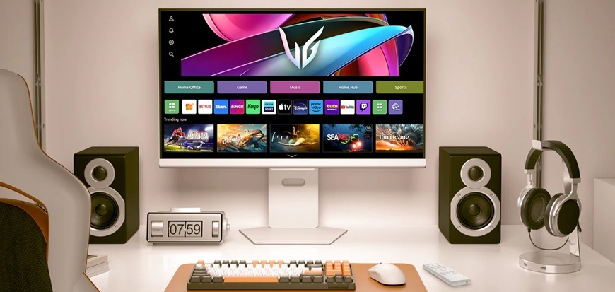 Monitor LG UltraGear 32G810SA-W bílý