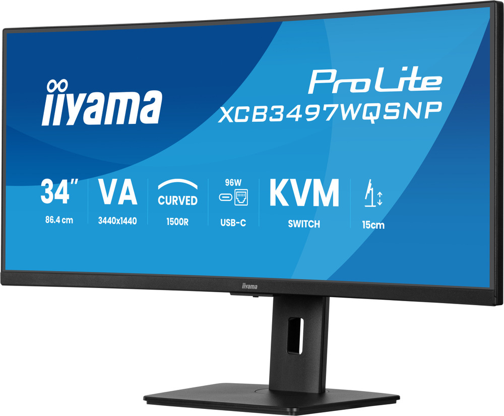 Monitor IIYAMA ProLite XCB3497WQSNP-B1 černý Monitor IIYAMA ProLite XCB3497WQSNP-B1 černý