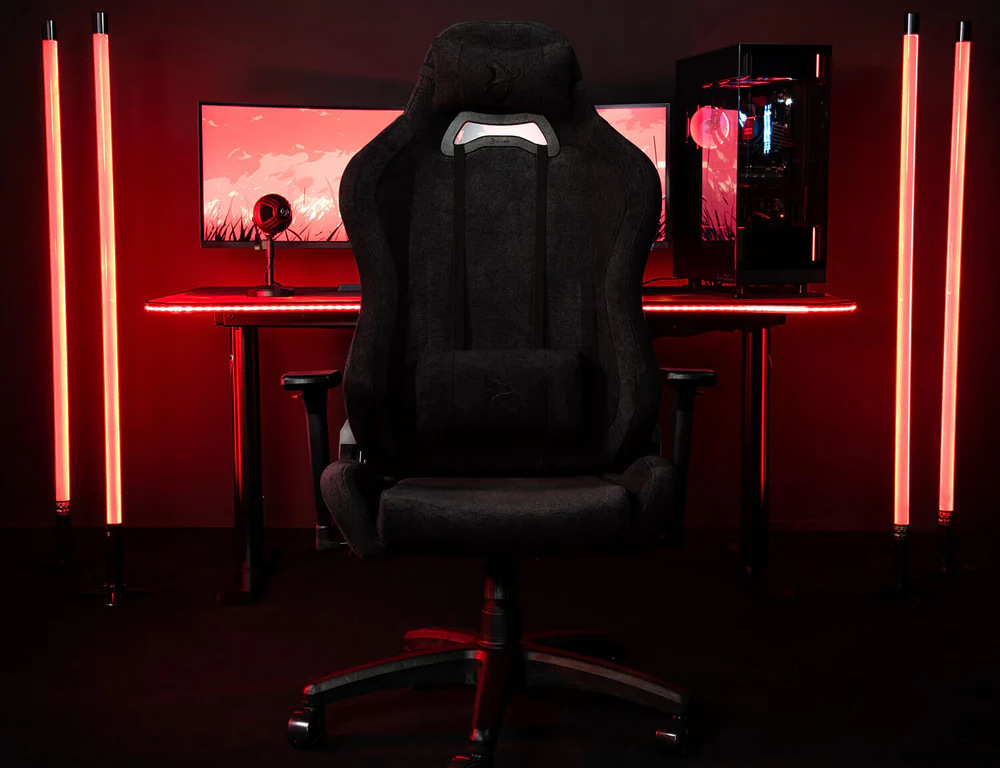 Svou pevnou konstrukcí nabízí židle Arozzi Torretta Soft Fabric v2 nosnost až 120 kg