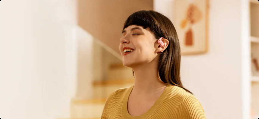 Sluchátka Shokz OpenFit Air černá Shokz OpenFit Air, černá