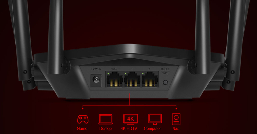 Router Mercusys MR50G černý