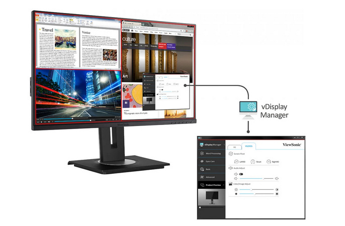 Monitor ViewSonic VG2455