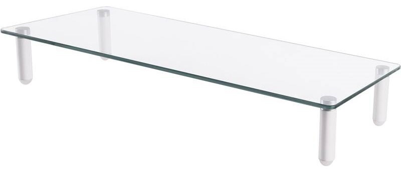 Podstavec pod monitor STELL SOS 5010 bílý/sklo