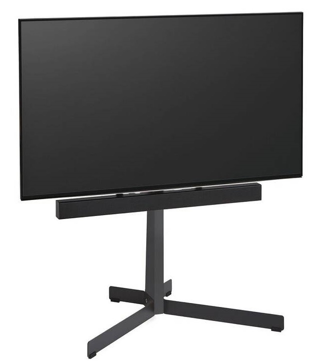 Stojan pro TV Vogel’s TVS 3695W pro úhlopříčky 40" až 77", nosnost 50 kg bílý/dřevo