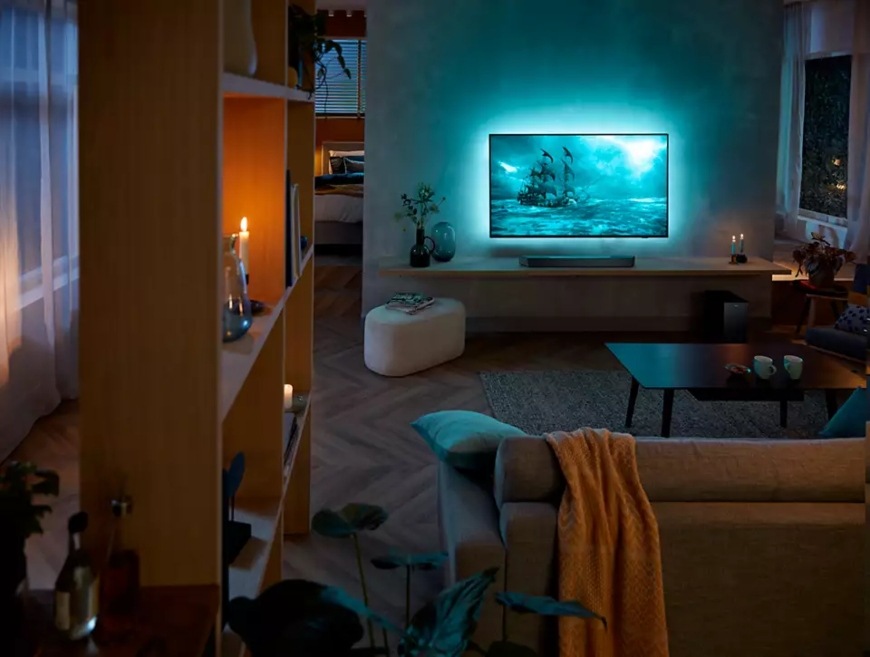 Soundbar Philips TAB8907 černý Philips TAB8907, černá