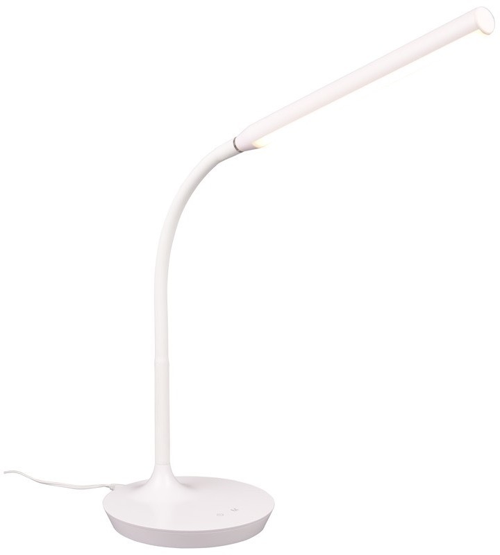 Stolní LED lampička Reality Toro bílá