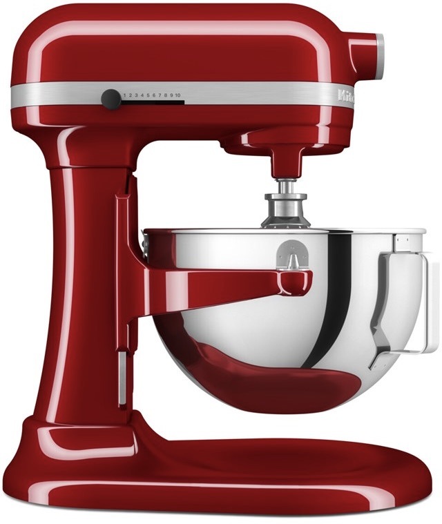 Kuchyňský robot KitchenAid Heavy Duty 5KSM55SXXEER červený