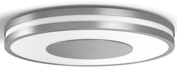 Stropní svítidlo Philips Hue Being White Ambiance, kruhové 35cm hliník