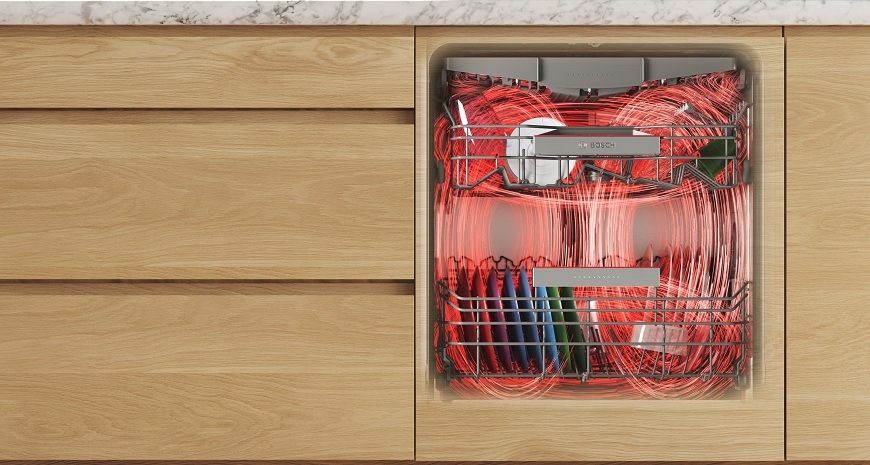 Myčka nádobí Bosch Serie 6 SPS6YMI14E Zeolith® nerez Myčka Bosch technologie Zeolith