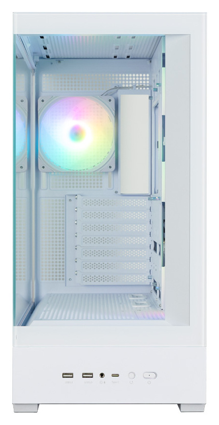 Case Zalman P40 DS ze zadní strany