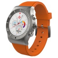 Chytré hodinky MyKronoz ZeSport oranžové/titanium Chytré hodinky MyKronoz ZeSport oranžové/titanium