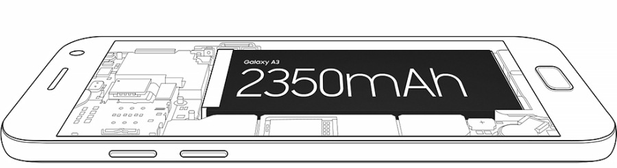 Mobilní telefon Samsung Galaxy A3 (2017) zlatý Samsung Galaxy A3 (2017)