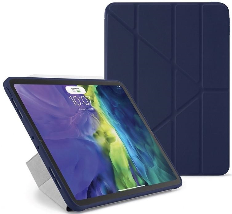 Pouzdro na tablet Pipetto Origami na Apple iPad Air 10.9"(2020) modré