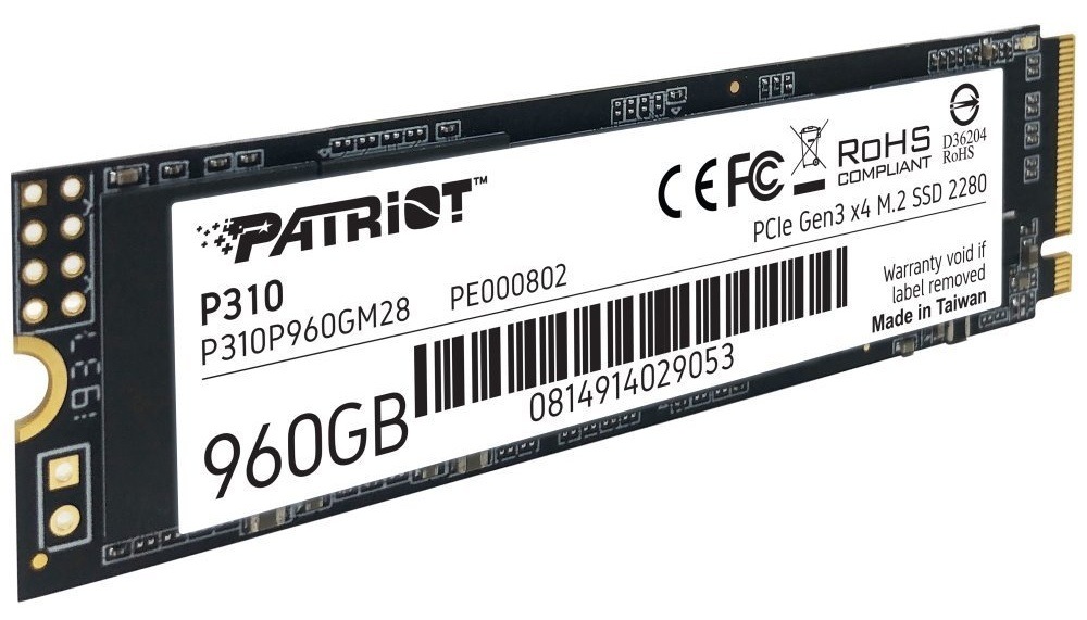 SSD Patriot P310 960GB Patriot P310