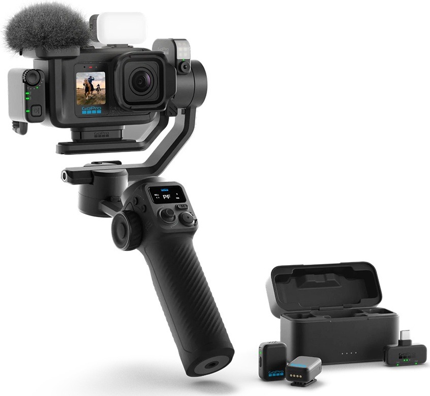 Outdoorová kamera GoPro MISSION 1 PRO Ultimate Creator Edition, černá barva