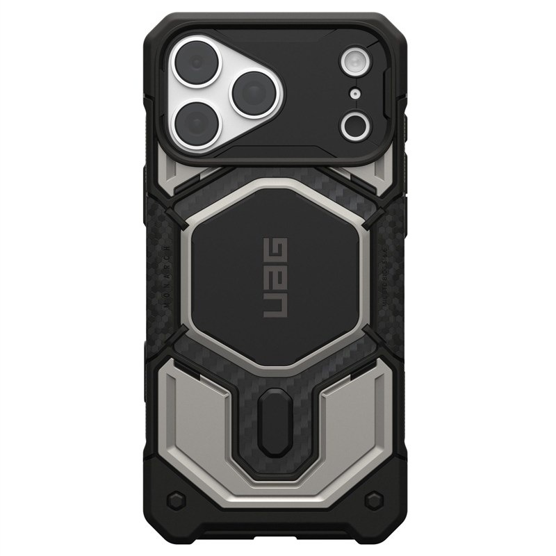 Kryt na mobil UAG Monarch Pro MagSafe na Apple iPhone 18 Pro / 17 Pro šedý