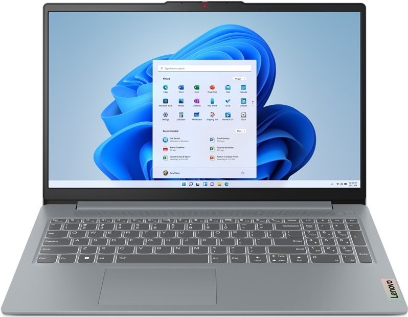 Notebook Lenovo IdeaPad Slim 3 (15", 8), šedá barva