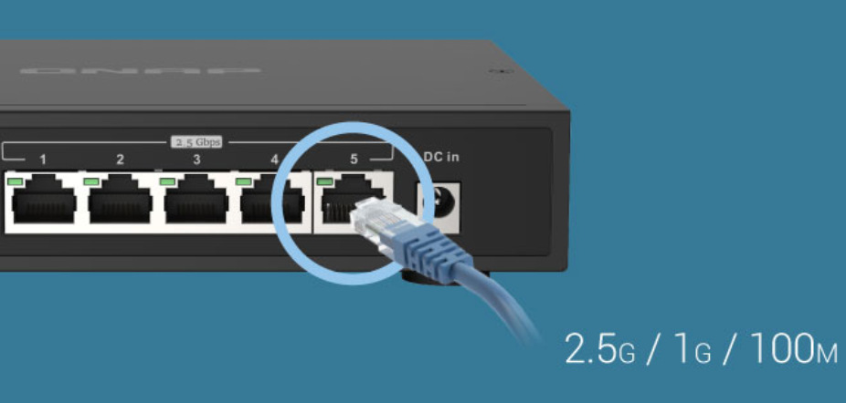 Switch QNAP QSW-1105-5T Switch QNAP QSW-1105-5T