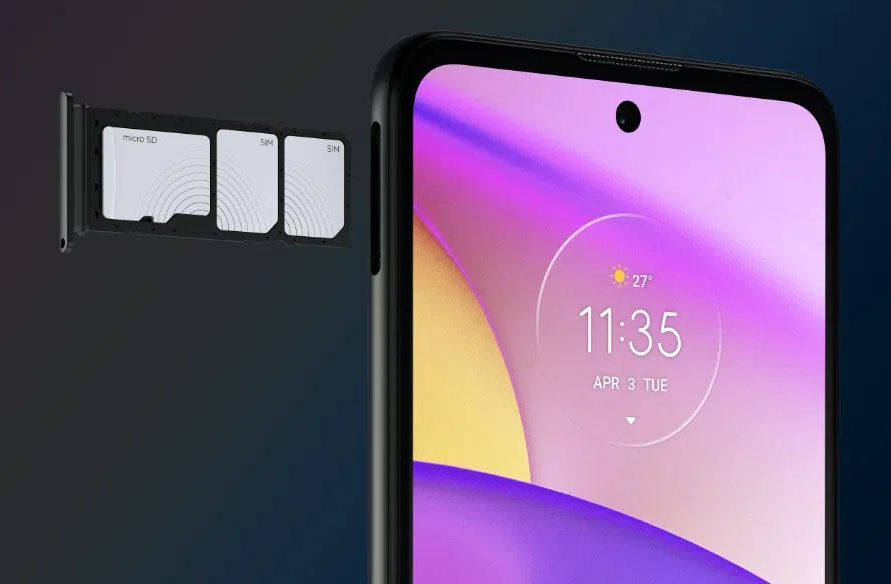 Mobilní telefon Motorola Moto E40 4GB/64GB - Dark Cedar černý