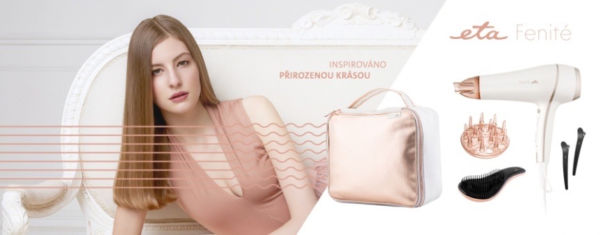 Dárková sada péče o vlasy ETA Fenité 7320 90010 bílý