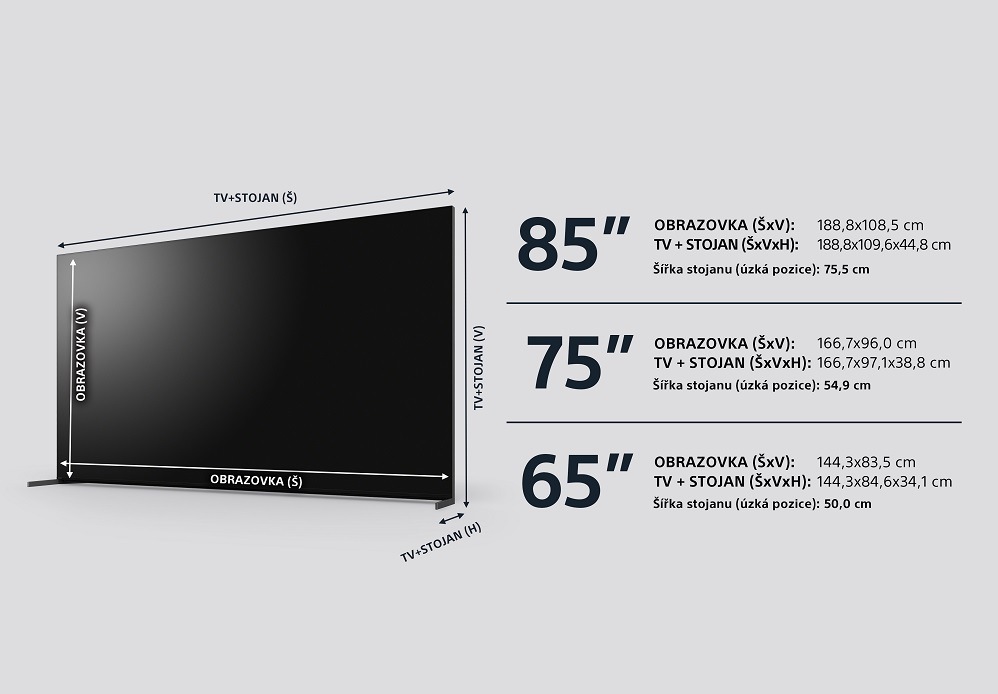Televize Sony XR-65X95L Televize Sony XR-65X95L