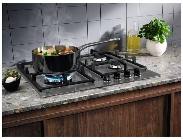 Plynová varná deska Electrolux KGU64361X nerez Electrolux KGU64361X nerez
