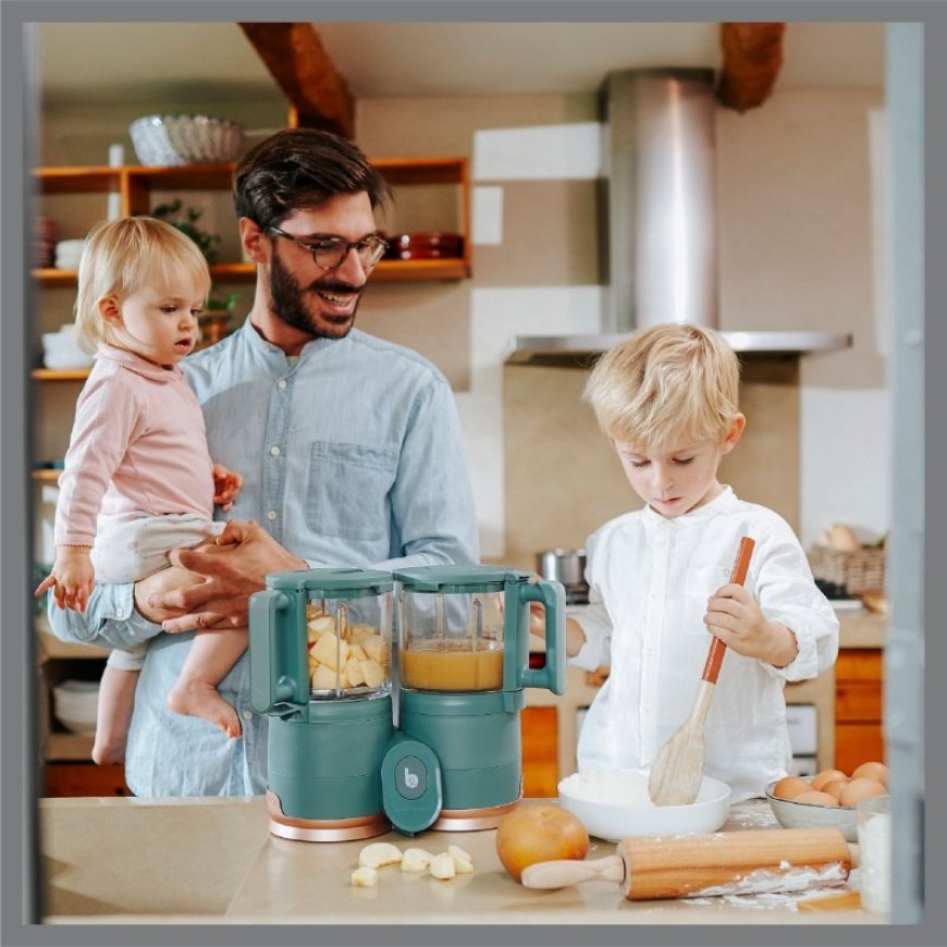 Multifunkční přístroj Babymoov Nutribaby Glass Multifunkční přístroj Babymoov Nutribaby Glass