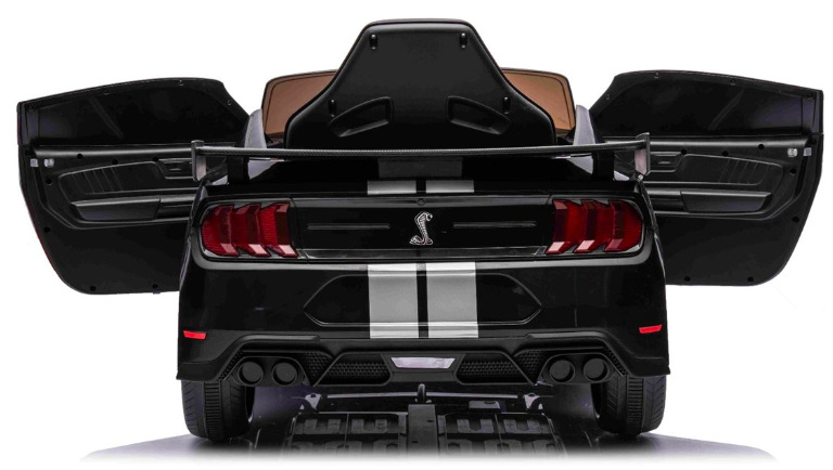 Elektrické autíčko Beneo SHELBY_COBRA černé Elektrické auto Beneo Ford Shelby Mustang GT 500 Cobra, černé