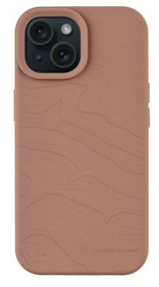 Kryt na mobil Tactical MagForce Beaver na Apple iPhone 15 v hnědé barvě