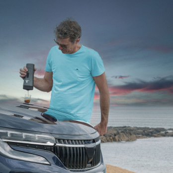 Kapslový kávovar Handpresso Auto model 2025 černý