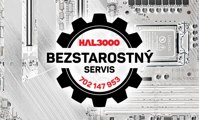 Herní počítač HAL3000 MEGA Gamer Pro černý HAL3000 MEGA Gamer Pro zaujme i službou Bezstarostný servis Hal3000