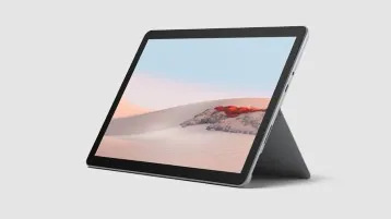 Notebook Microsoft Go 2 (stříbrný) + Pouzdro s klávesnicí (černé)