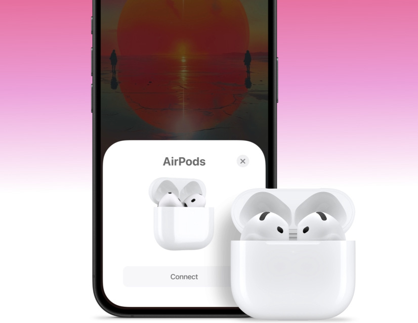 Sluchátka Apple AirPods 4 s aktivním potlačováním hluku Sluchátka Apple AirPods 4 s aktivním potlačováním hluku